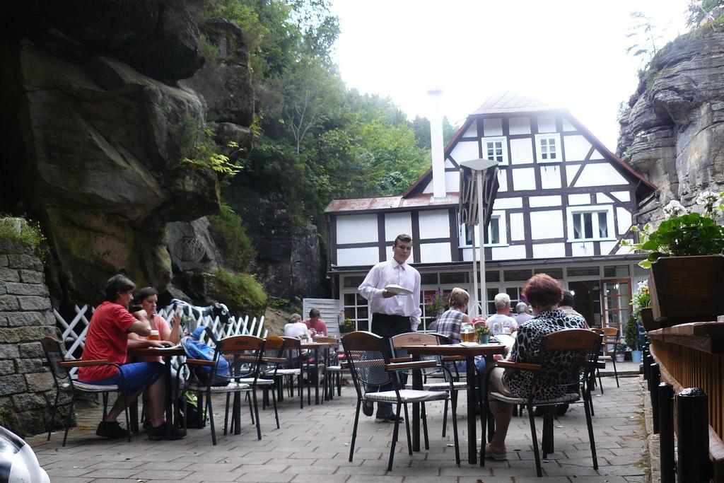 Pension Soutesky Hřensko Esterno foto