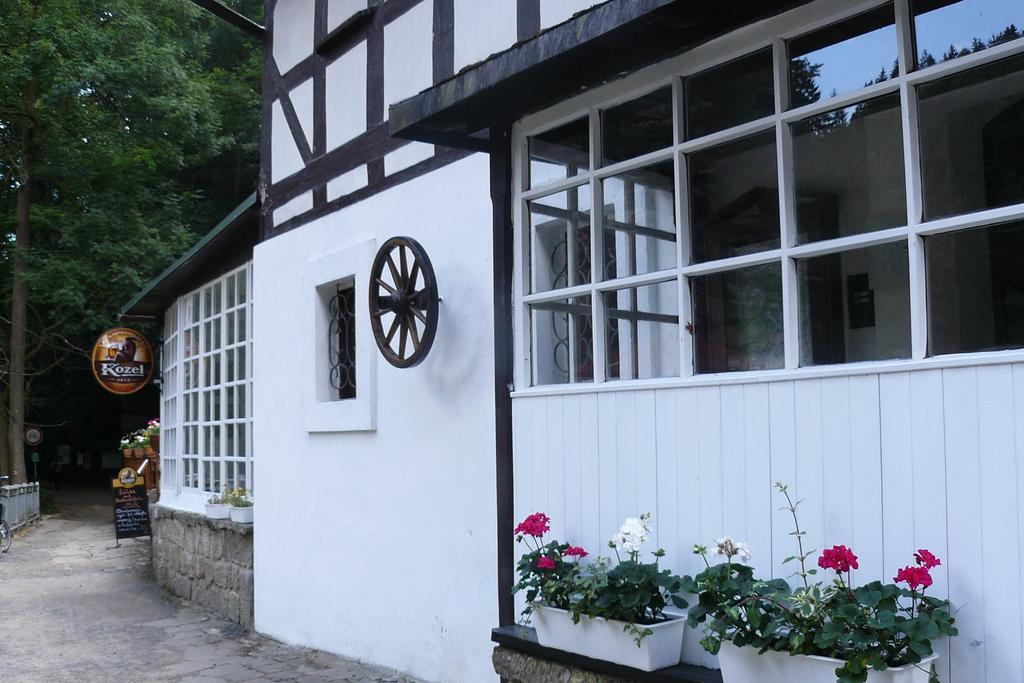 Pension Soutesky Hřensko Esterno foto